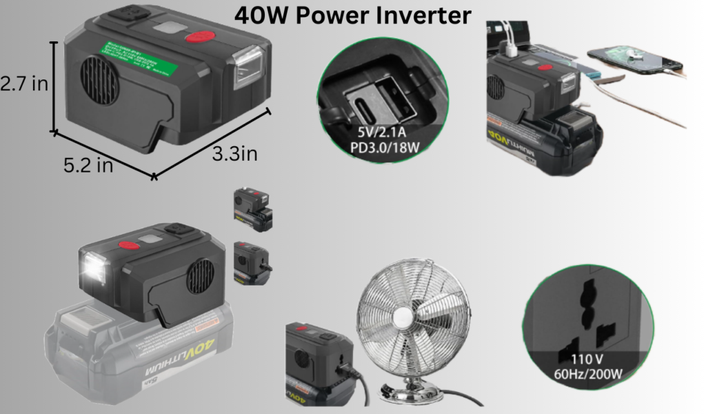 40W Power Inverter
