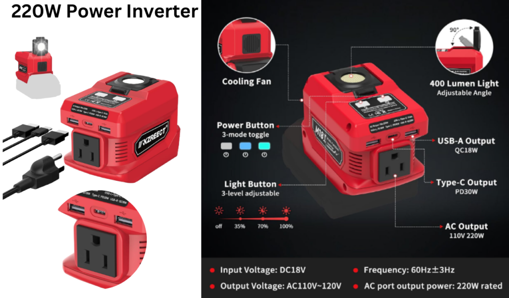 220W Power Inverter
