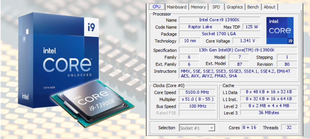 Intel Core i9-13900K 